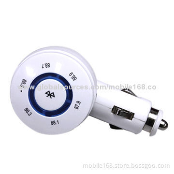 Dual USB In-car Charger for iPhone and iPad, White